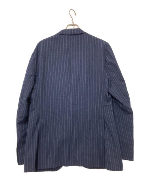BOGLIOLI（ボリオリ）BOGLIOLI (ボリオリ) ストライプセットアップスーツ ネイビー サイズ:46の古着・服飾アイテム