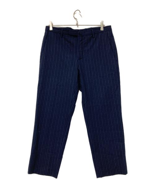 BOGLIOLI（ボリオリ）BOGLIOLI (ボリオリ) ストライプセットアップスーツ ネイビー サイズ:46の古着・服飾アイテム