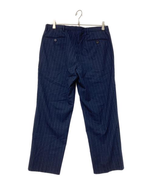 BOGLIOLI（ボリオリ）BOGLIOLI (ボリオリ) ストライプセットアップスーツ ネイビー サイズ:46の古着・服飾アイテム
