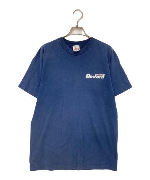 Disney STORE（ディズニーストア）Disney STORE (ディズニーストア) 90‘ＳプリントTシャツ ネイビー サイズ:Mの古着・服飾アイテム