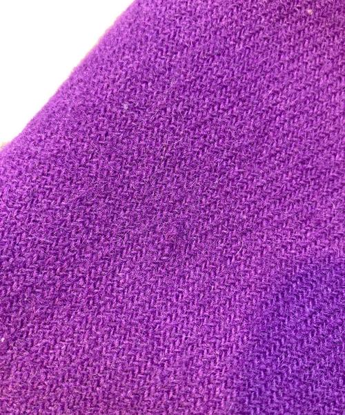 COMME des GARCONS HOMME PLUS（コムデギャルソンオムプリュス）COMME des GARCONS HOMME PLUS (コムデギャルソンオムプリュス) パターンデザインウールジャケット パープル サイズ:Mの古着・服飾アイテム