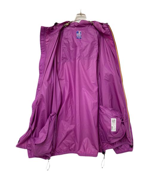K-WAY（ケイウェイ）K-WAY (ケイウェイ) フーデッドジャケット パープル サイズ:3XLの古着・服飾アイテム