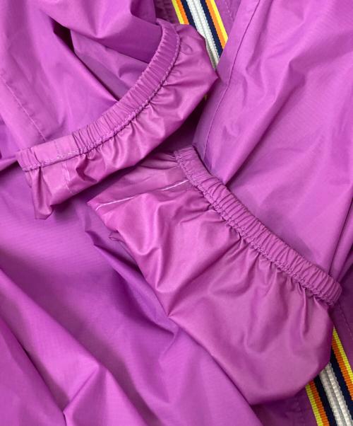 K-WAY（ケイウェイ）K-WAY (ケイウェイ) フーデッドジャケット パープル サイズ:3XLの古着・服飾アイテム