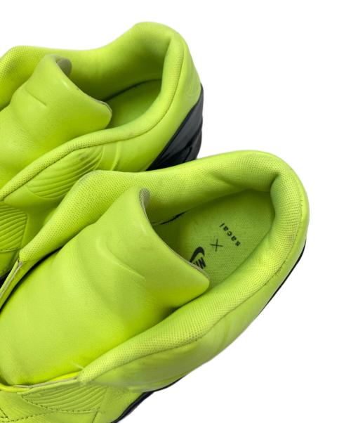 NIKE（ナイキ）NIKE (ナイキ) sacai (サカイ) WMNS AIR MAX 90 SP ネイビー×イエロー サイズ:27.0cmの古着・服飾アイテム