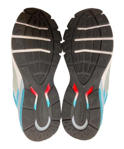 NEW BALANCE（ニューバランス）NEW BALANCE (ニューバランス) 990v5 Popsicle ブルー×レッド サイズ:27.5㎝の古着・服飾アイテム