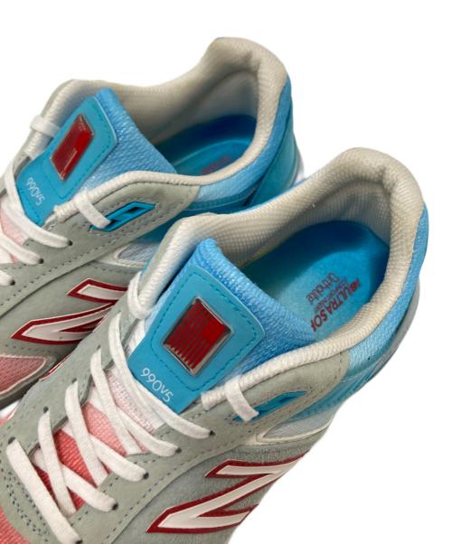 NEW BALANCE（ニューバランス）NEW BALANCE (ニューバランス) 990v5 Popsicle ブルー×レッド サイズ:27.5㎝の古着・服飾アイテム