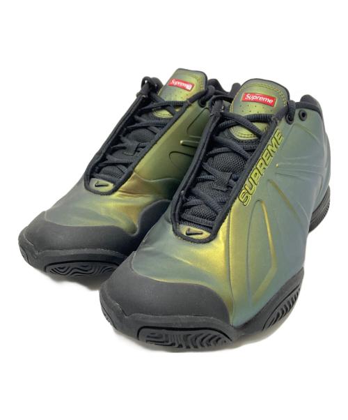 NIKE（ナイキ）NIKE (ナイキ) SUPREME (シュプリーム) AIR ZOOM COURTPOSITE SP ゴールド×ブラック サイズ:27.5㎝の古着・服飾アイテム