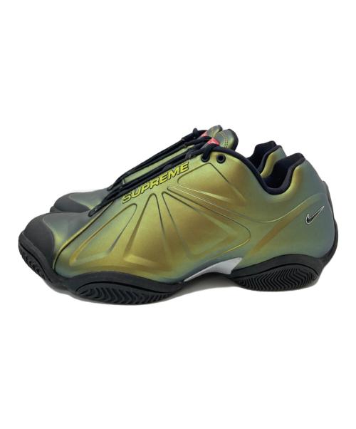 NIKE（ナイキ）NIKE (ナイキ) SUPREME (シュプリーム) AIR ZOOM COURTPOSITE SP ゴールド×ブラック サイズ:27.5㎝の古着・服飾アイテム