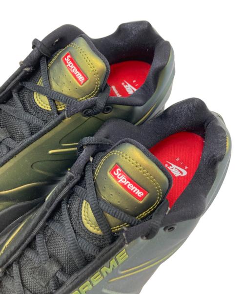 NIKE（ナイキ）NIKE (ナイキ) SUPREME (シュプリーム) AIR ZOOM COURTPOSITE SP ゴールド×ブラック サイズ:27.5㎝の古着・服飾アイテム