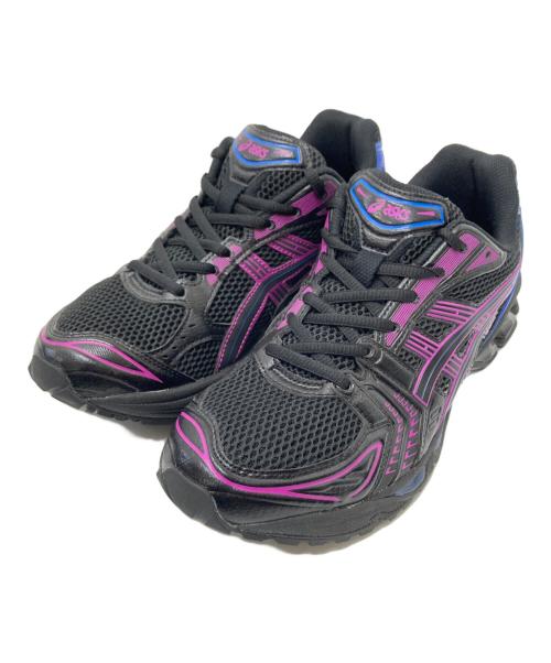 asics（アシックス）asics (アシックス) GEL-KAYANO 14 ブラック×パープル サイズ:27.0cmの古着・服飾アイテム