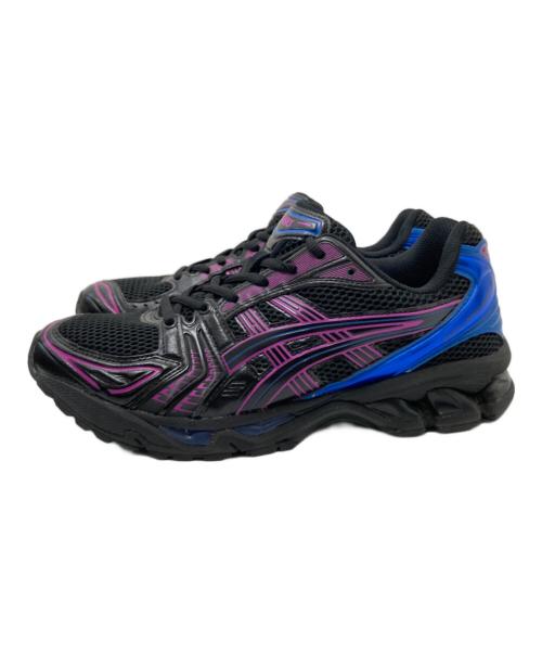 asics（アシックス）asics (アシックス) GEL-KAYANO 14 ブラック×パープル サイズ:27.0cmの古着・服飾アイテム