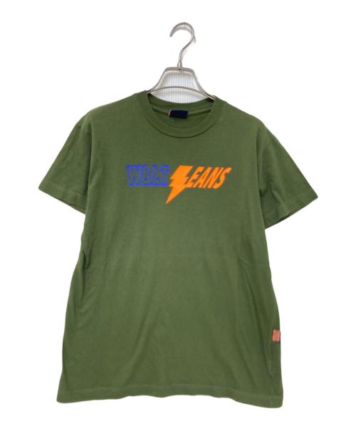 W.&L.T（ウォルト）W.&L.T (ウォルト) Tシャツ オリーブ サイズ:Sの古着・服飾アイテム