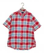 POLO RALPH LAURENポロ・ラルフローレン）の古着「半袖シャツ」｜レッド