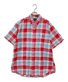 POLO RALPH LAUREN（ポロ・ラルフローレン）の古着「半袖シャツ」｜レッド
