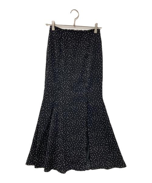 senee（セニー）senee (セニー) スリットマーメイドスカート ブラック サイズ:Sの古着・服飾アイテム