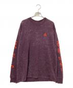 NIKE ACGナイキエーシージー）の古着「AS M NRG ACG LS Tee Eearth」｜パープル