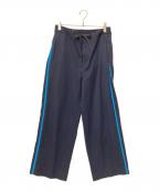HAREハレ）の古着「トラックパンツ」｜ネイビー×ブルー