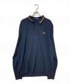 FRED PERRYフレッドペリー）の古着「ポロシャツ」｜ネイビー