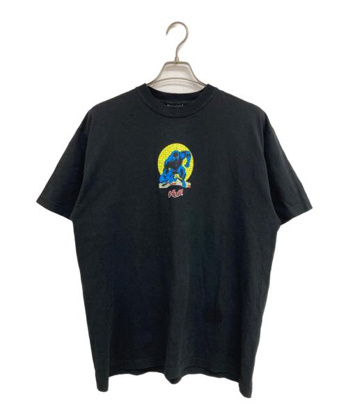 HUF（ハフ）HUF (ハフ) MARVEL (マーベル) Tシャツ ブラック サイズ:Lの古着・服飾アイテム