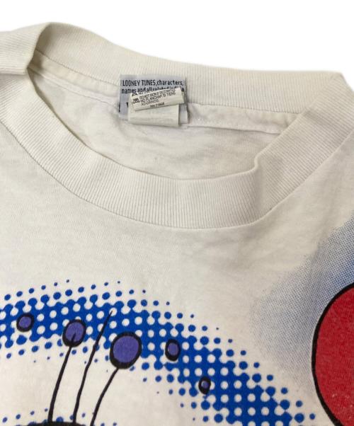 LOONEY TUNES（ルーニーチューンズ）LOONEY TUNES (ルーニーチューンズ) 90‘SプリントTシャツ ホワイト サイズ:XLの古着・服飾アイテム