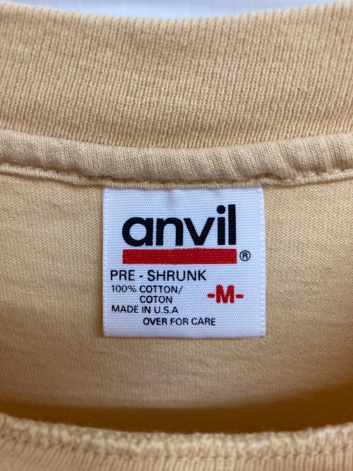 anvil（アンヴィル）anvil (アンヴィル) アニマルTシャツ ベージュ サイズ:Mの古着・服飾アイテム