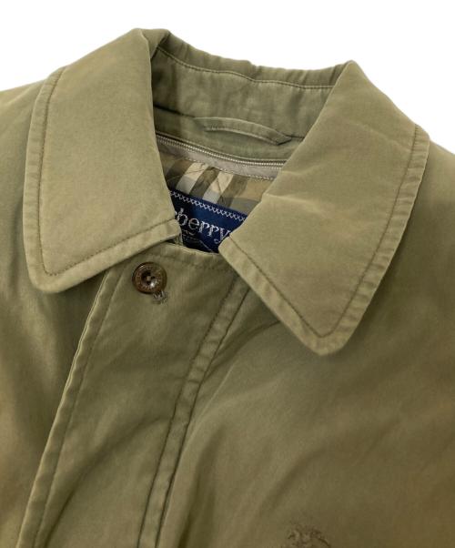 Burberry's（バーバリー）Burberry's (バーバリーズ) ノバチェックライナー付ブルゾン オリーブ サイズ:Sの古着・服飾アイテム
