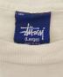 中古・古着 stussy (ステューシー) 90‘SプリントTシャツ ホワイト サイズ:L：8000円