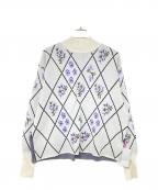 furfurファーファー）の古着「ドルマンスリーブニット」｜ホワイト