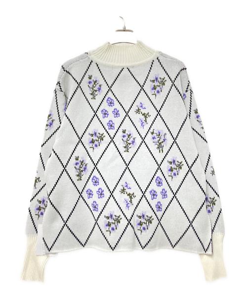 furfur（ファーファー）furfur (ファーファー) ドルマンスリーブニット ホワイト サイズ:Fの古着・服飾アイテム