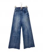 YANUKヤヌーク）の古着「ワイドフレア」｜インディゴ
