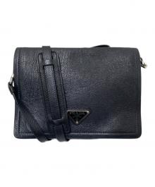 PRADA（プラダ）の古着「ショルダーバッグ」｜ブラック