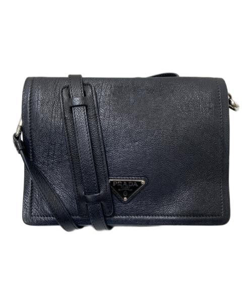 PRADA（プラダ）PRADA (プラダ) ショルダーバッグ ブラック サイズ:下記参照の古着・服飾アイテム