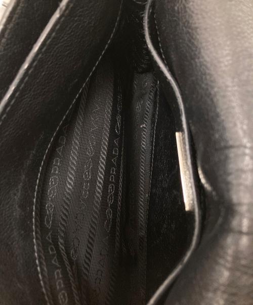 PRADA（プラダ）PRADA (プラダ) ショルダーバッグ ブラック サイズ:下記参照の古着・服飾アイテム