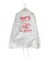 HUF (ハフ) コーチジャケット ホワイト サイズ:L：4000円