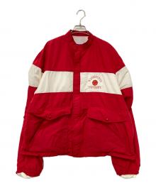 Champion（チャンピオン）の古着「ジャケット」｜レッド×ホワイト