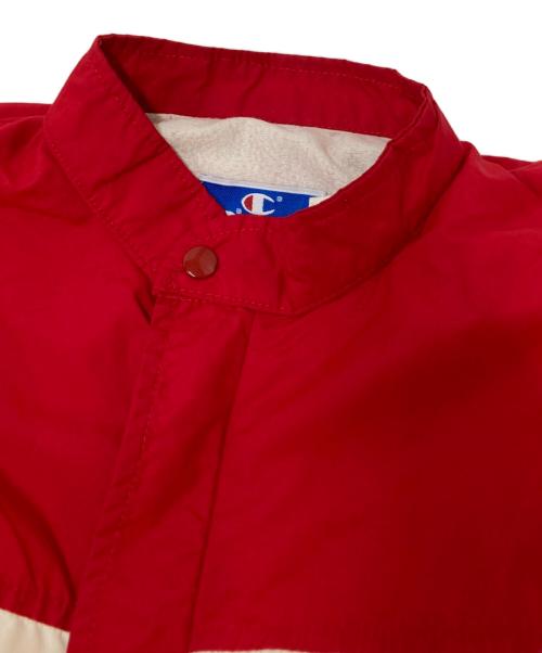 Champion（チャンピオン）Champion (チャンピオン) ジャケット レッド×ホワイト サイズ:XLの古着・服飾アイテム