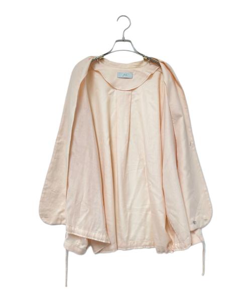 amachi.（アマチ）amachi. (アマチ) ウールシルクシャツジャケット ピンク サイズ:5の古着・服飾アイテム