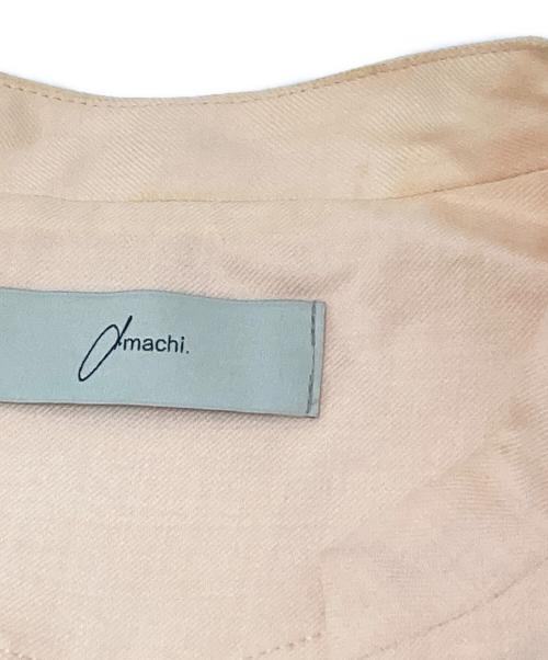 amachi.（アマチ）amachi. (アマチ) ウールシルクシャツジャケット ピンク サイズ:5の古着・服飾アイテム