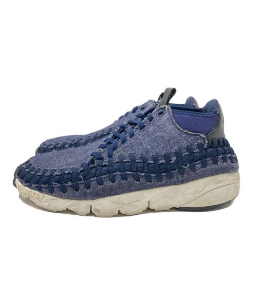 NIKE（ナイキ）NIKE (ナイキ) AIR FOOTSCAPE WOVEN CHUKKA SE ブルー サイズ:28.0cmの古着・服飾アイテム