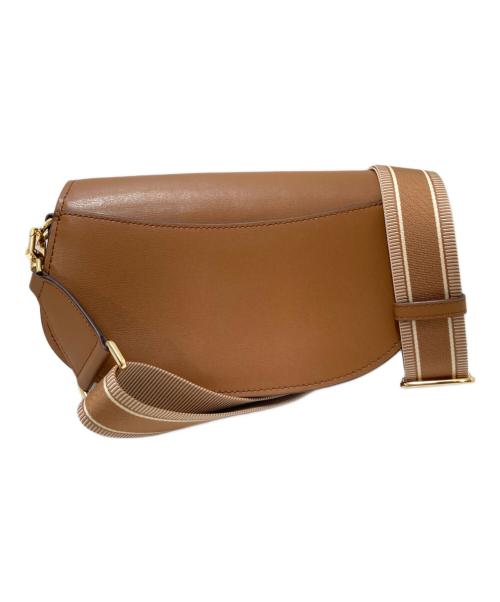 MICHAEL KORS（マイケル・コース）MICHAEL KORS (マイケルコース) MILA EW スリング メッセンジャー ミディアム ブラウン サイズ:下記参照の古着・服飾アイテム