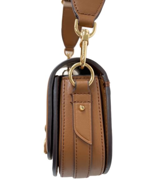 MICHAEL KORS（マイケル・コース）MICHAEL KORS (マイケルコース) MILA EW スリング メッセンジャー ミディアム ブラウン サイズ:下記参照の古着・服飾アイテム