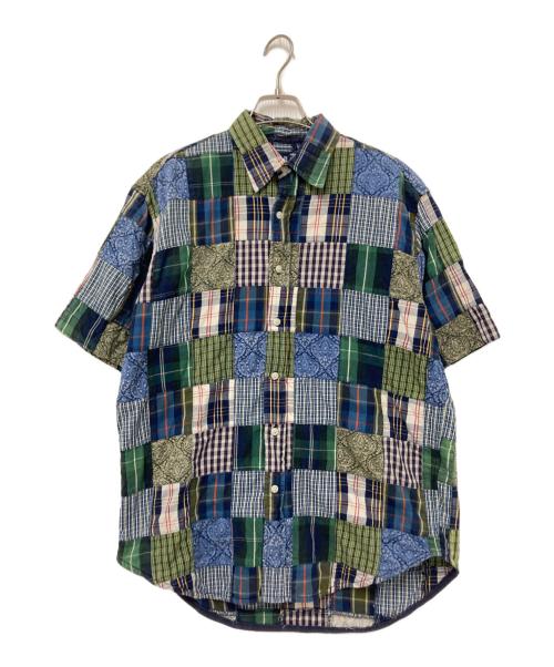 GAP（ギャップ）GAP (ギャップ) 00‘Sパッチワークシャツ マルチカラー サイズ:Sの古着・服飾アイテム