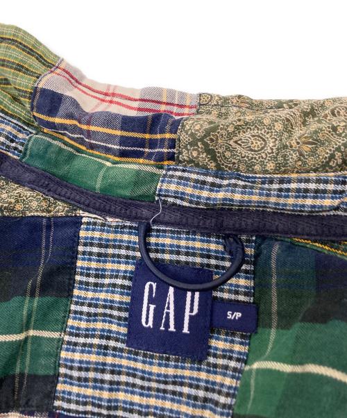 GAP（ギャップ）GAP (ギャップ) 00‘Sパッチワークシャツ マルチカラー サイズ:Sの古着・服飾アイテム