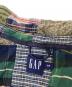 中古・古着 GAP (ギャップ) 00‘Sパッチワークシャツ マルチカラー サイズ:S：5000円