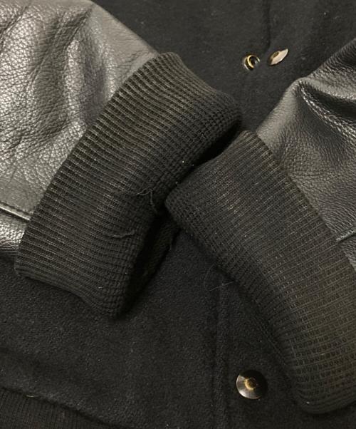 Hard Rock cafe（ハードロックカフェ）Hard Rock cafe (ハードロックカフェ) スタジャン ブラック サイズ:Sの古着・服飾アイテム