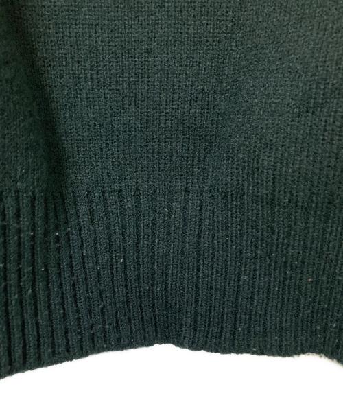 Landmark Contemporay Collection（ランドパーク コンテンポラリー コレクション）Landmark Contemporay Collection (ランドパーク コンテンポラリー コレクション) スウェードレザー切替ニットジャケット ブラック サイズ:Mの古着・服飾アイテム