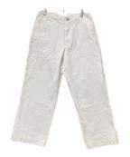BEAMS PLUSビームスプラス）の古着「MIL Trousers Herringbone」｜ホワイト