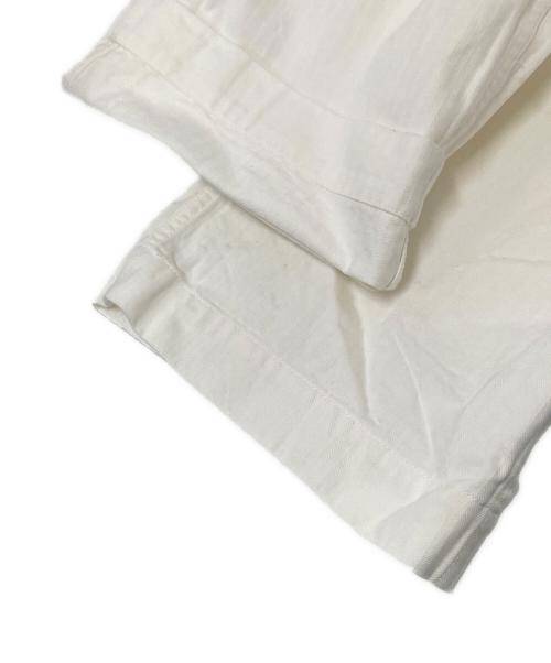 BEAMS PLUS（ビームスプラス）BEAMS PLUS (ビームスプラス) MIL Trousers Herringbone ホワイト サイズ:Lの古着・服飾アイテム