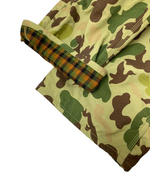 BEAMS PLUS（ビームスプラス）BEAMS PLUS (ビームスプラス) Painter Pants Lined Animal Camo オリーブ サイズ:下記参照の古着・服飾アイテム