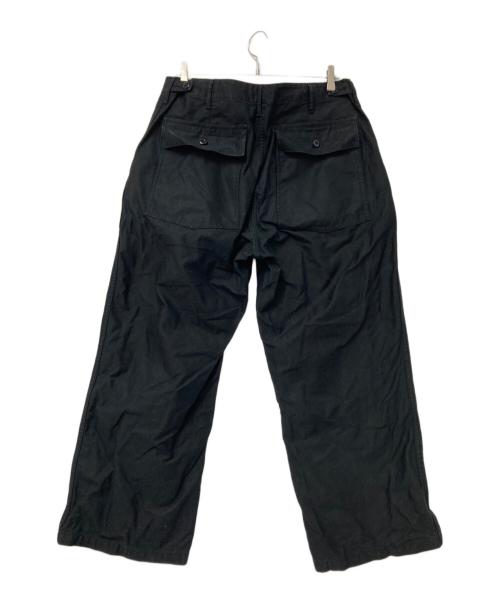 BEAMS PLUS（ビームスプラス）BEAMS PLUS (ビームスプラス) MIL Utility Trousers ブラック サイズ:Lの古着・服飾アイテム